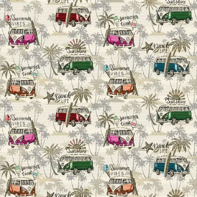 Jacquard Mini Vans Ecru Solange Der Vorrat Reicht