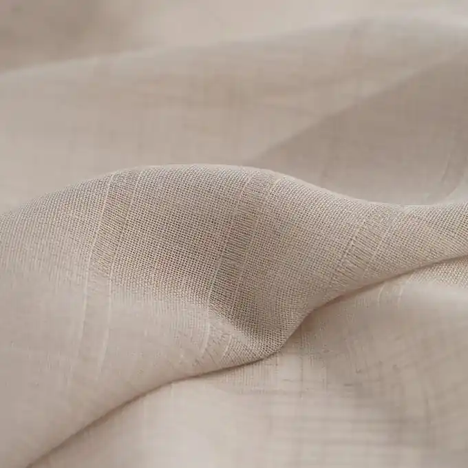 Sichere Zahlung Etamin-Stoff Scala Natur 3m