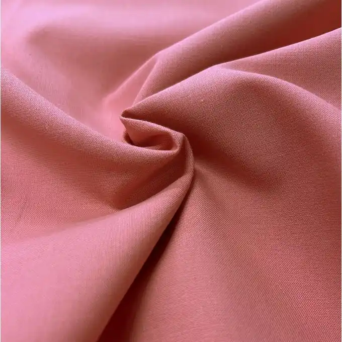 Popeline Bio Baumwolle einfarbig Rosa Blush Finale Aktion