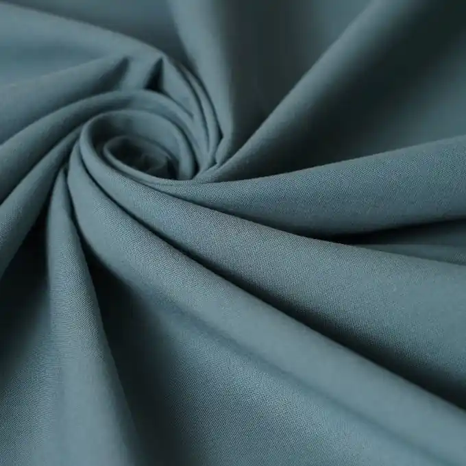 Weltweiter Versand Popeline Bio Baumwolle Grün Grau