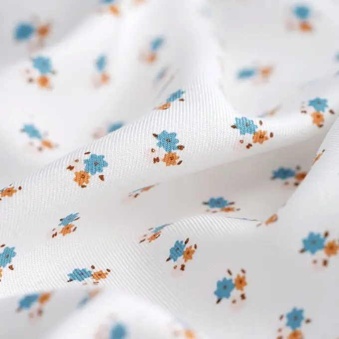 Twill-Viskose Blumensträuße écru Super-Preis