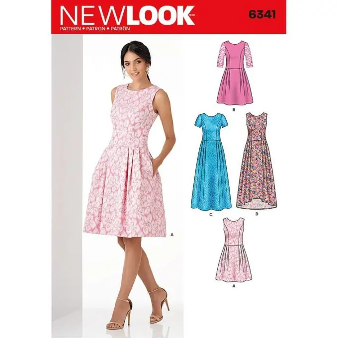 New look Schnittmuster 6341 Kleid Damen ENG/FR/ES Saisonangebot