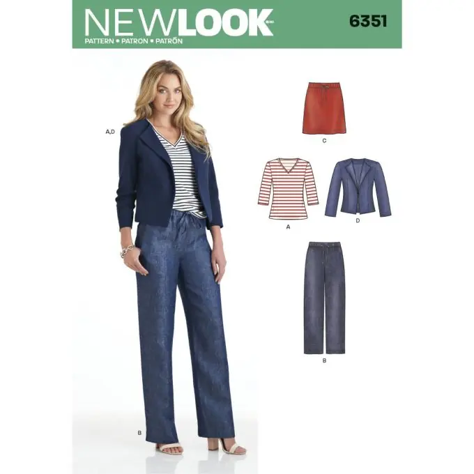 Damen-Set von Newlook in Größen 38-50 mit 3 Sprachen Gratis Versand