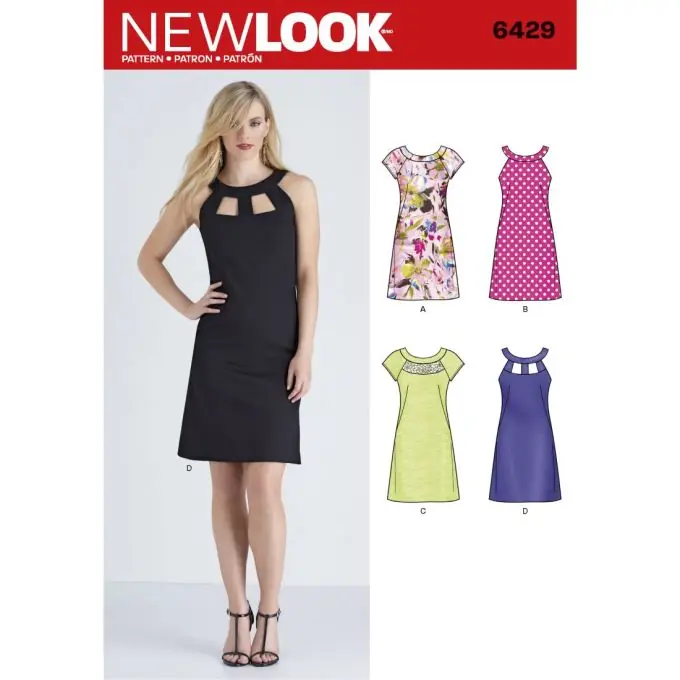New Look 6429 Damenkleid Schnittmuster Großhandel