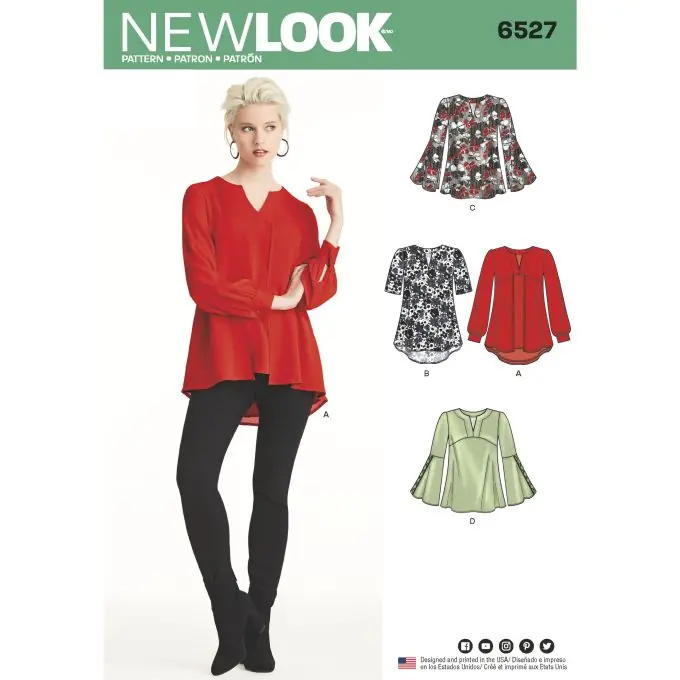 Weite Bluse für Frauen – Anfänger-freundlich, Newlook Marke Top-Angebot