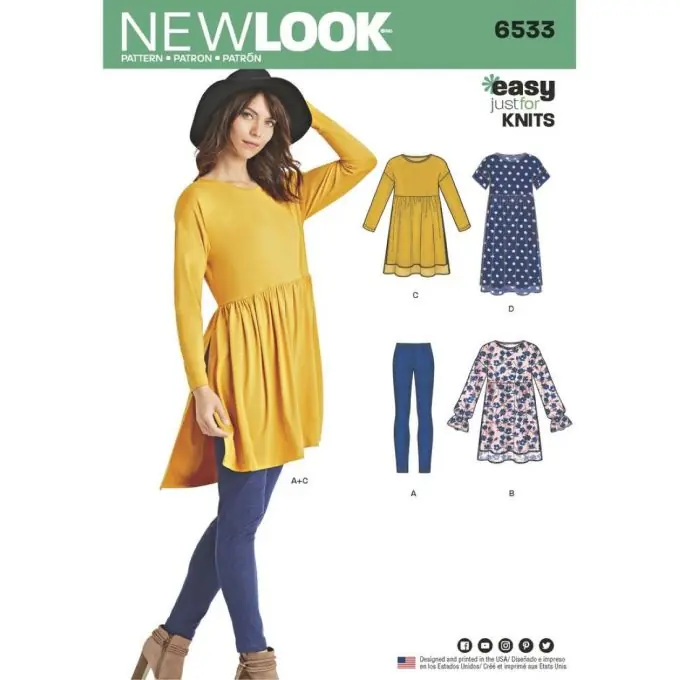 New Look Schnittmuster 6533 Set Damen ENG/FR/ES Letzte Chance