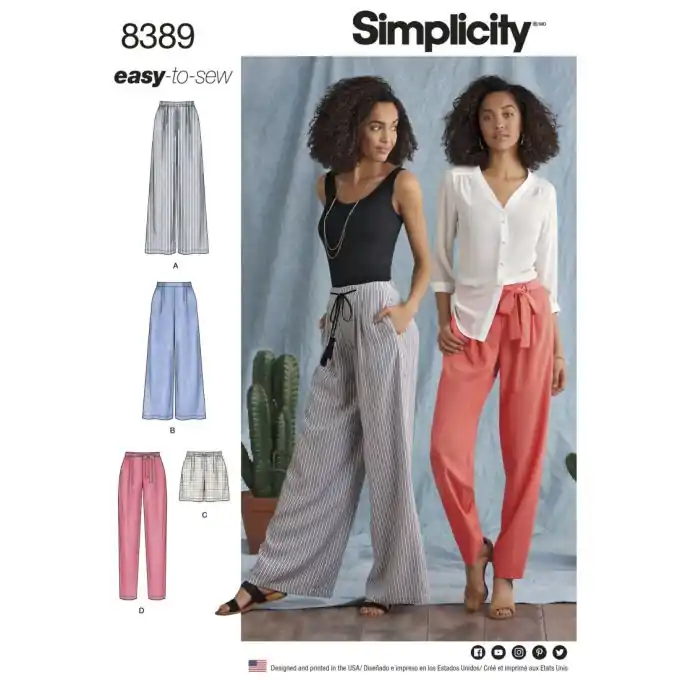 Jetzt Bestellen Simplicity Kurze Hose mit variabler Länge und Breite – Anfänger