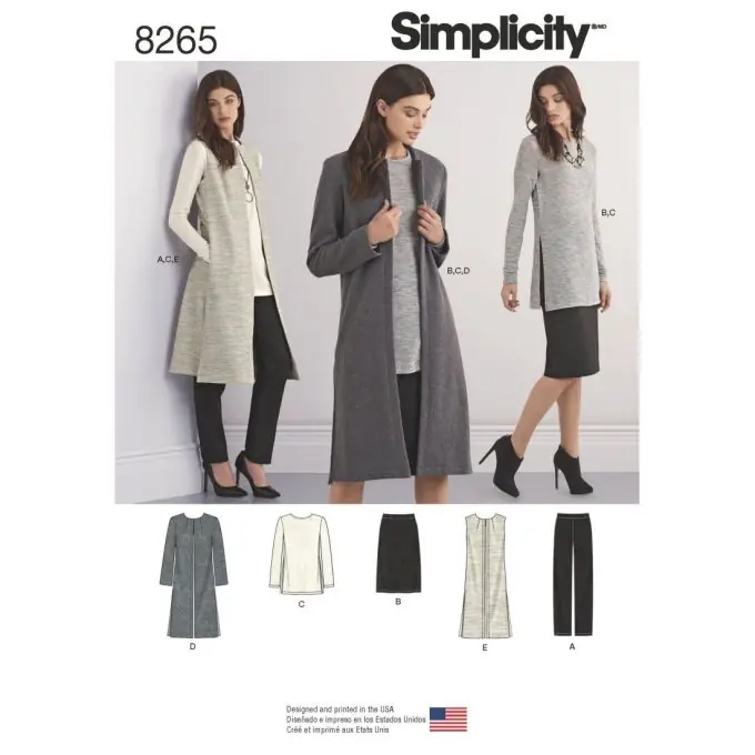 Simplicity 8265.u5 Schnittmuster Set Gr. 44-52 Kracherpreis
