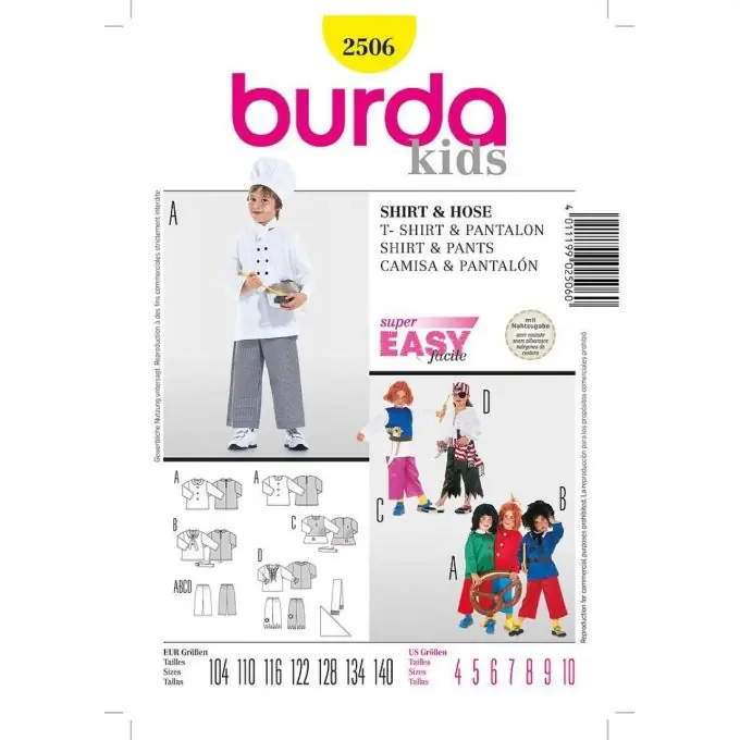 Sale Burda Kinder-Piratenkostüm: Super einfaches Nähen