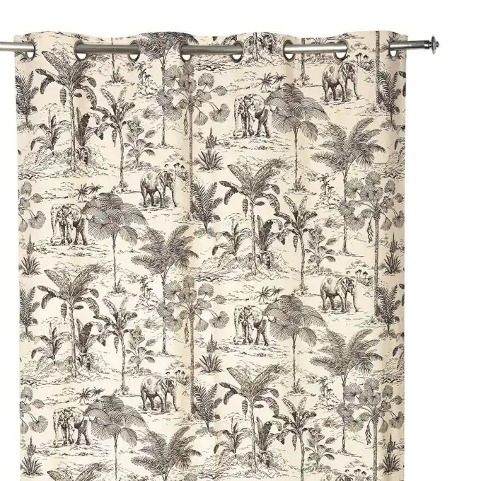 Vorhang Dschungel Beige Saisonangebot