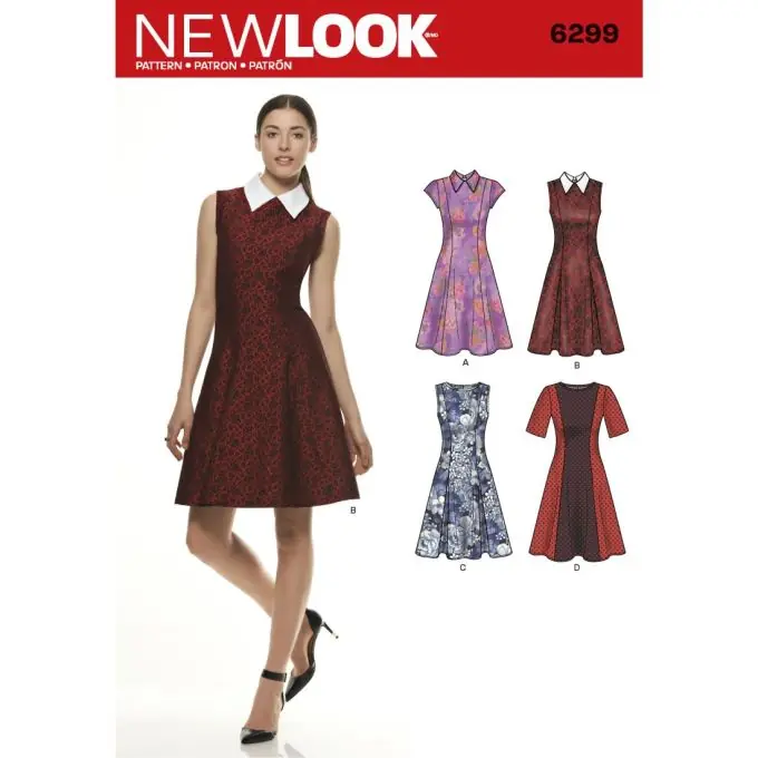 New look Schnittmuster 6299 Kleid Damen ENG/FR/ES Rabatt