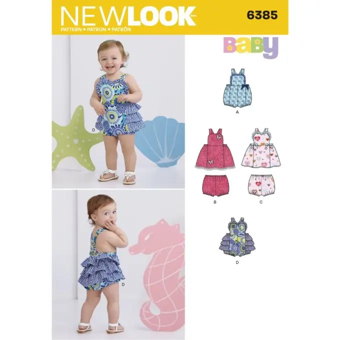 Sale New Look Schnittmuster 6385 Set Baby ENG/FR/ES
