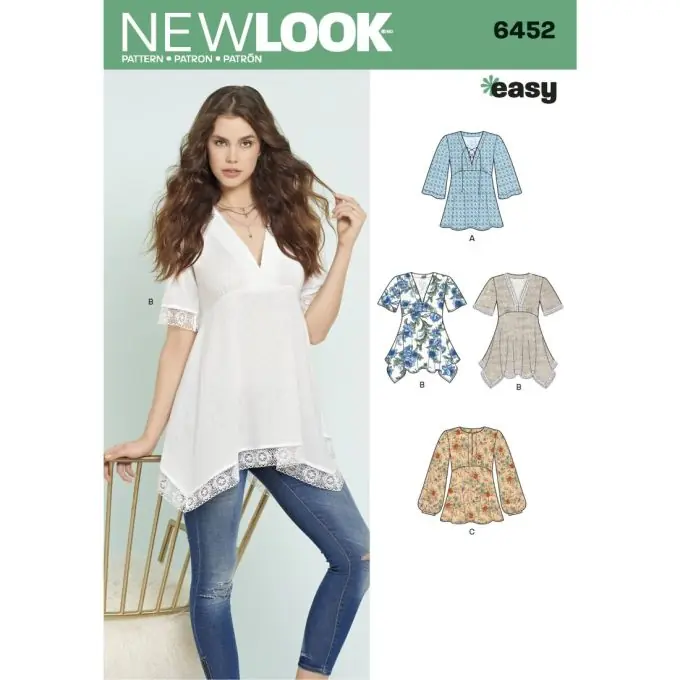 Expressversand Damen-Tunika für Anfänger: Empfohlene Stoffe Chambray, Baumwolle – Newlook
