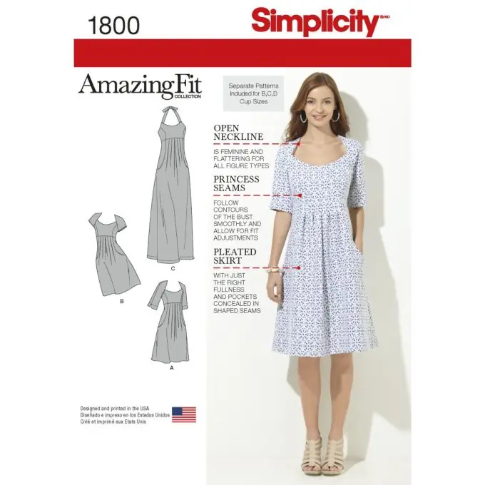 Simplicity Kleid mit individuellem Schnitt für verschiedene Körpertypen Must-Have