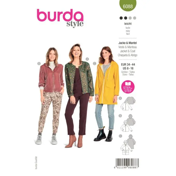 Preisreduziert Sportliche Jacke mit Reißverschluss – Burda