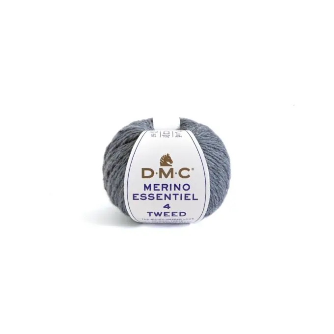DMC Merino Tweed Strickgarn hellblau Versand Am Gleichen Tag