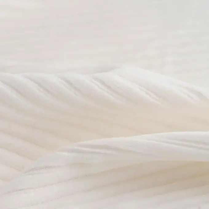 Cordstoff écru Hochwertig