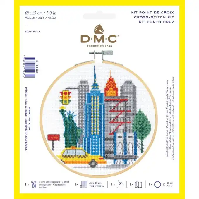 Günstig Kreuzstich Set New York DMC