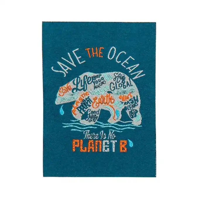 Bügelbild Save the ocean Sonderaktion