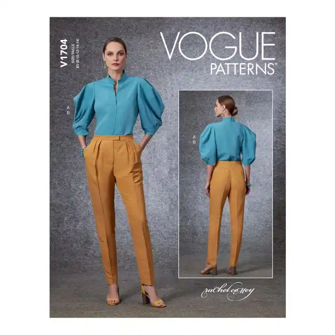Schnittmuster Vogue 1704 – Bluse mit Ballonärmeln Abverkauf