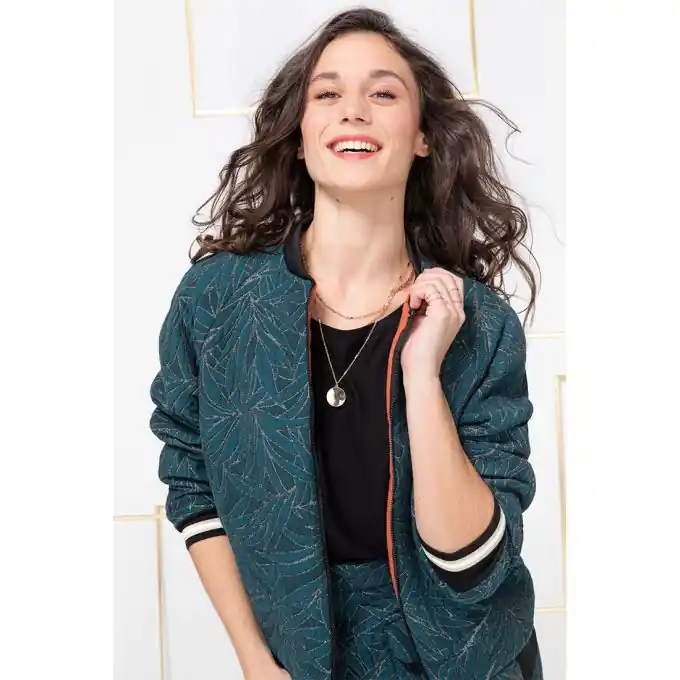 Heute Kaufen New Look 6545 Zip-Jacke Casual Größe 34-46