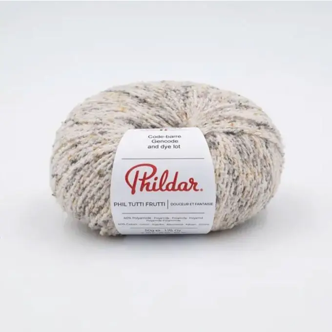 Kracherpreis Strickgarn Phildar Tutti Frutti Naturfarbe