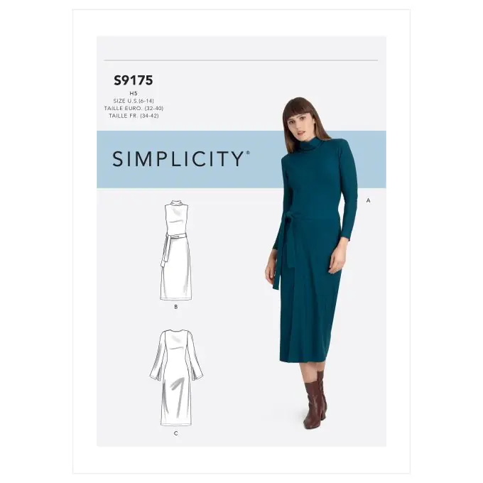 Schnittmuster Simplicity 9175.r5 – Kleider Neu