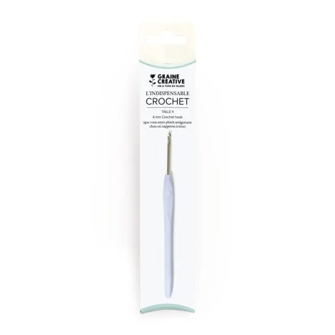 Graine Créative Häkelnadel, Größe 4, mit Kunststoffgriff Kostenloser Versand
