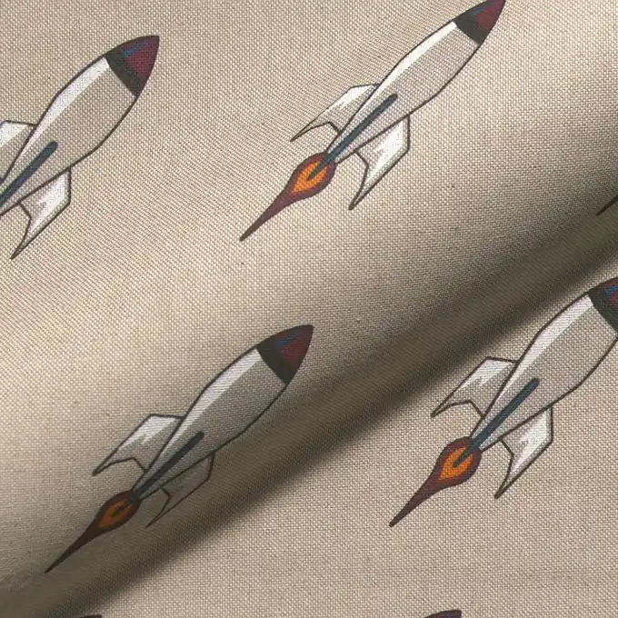 Dekostoff Linenlook Rakete Jetzt Kaufen