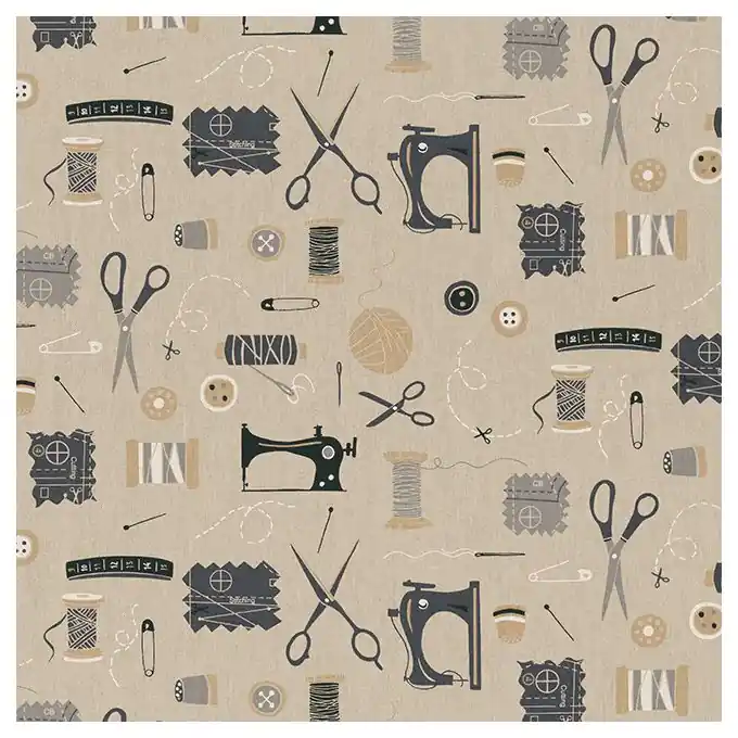 Dekostoff Leinenoptik Nähmaterial Heißes Angebot