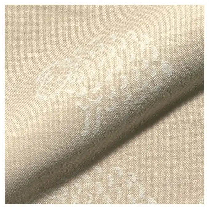 Jacquardstoff Schafmotiv Beige Geld-Zurück-Garantie