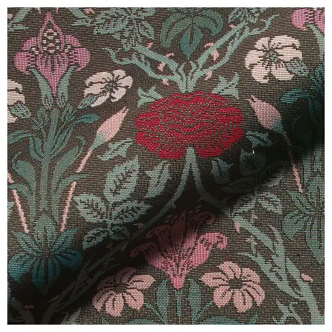 Jacquard Grün/Rosa Vintage Garantierte Lieferung