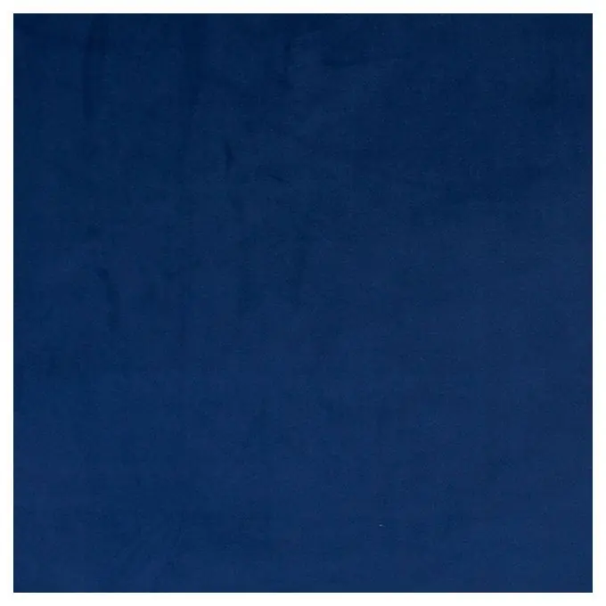 Original Samtstoff einfarbig Königsblau