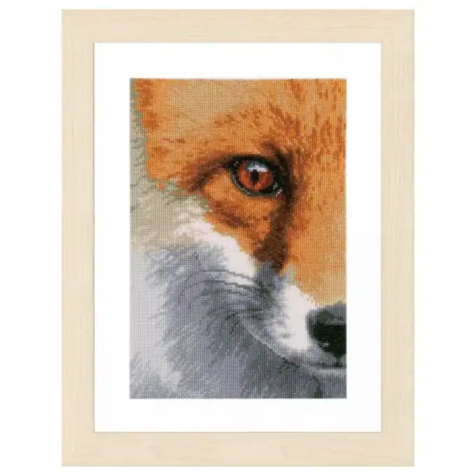 Finale Aktion Stickerei-Kit mit Zählmuster Fuchs