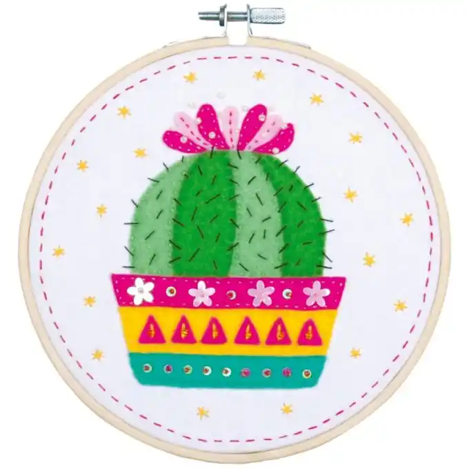Cactus Filz Bastelset – Kreativ-Kit Rabatt