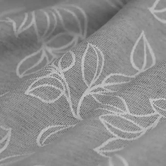 Jetzt Zugreifen Recycelter Damaststoff Lorbeerblätter – Überbreite