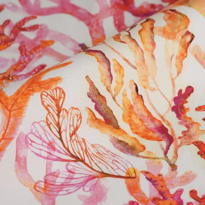 Wochenendangebot Outdoorstoff Koralle Teflon®wasserabweisend