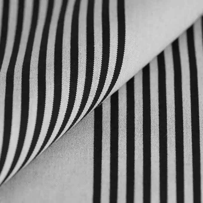 Outdoorstoff Dralon® Streifen Schwarz Grau wasserabweisend Teflon® 320cm Mega-Angebot