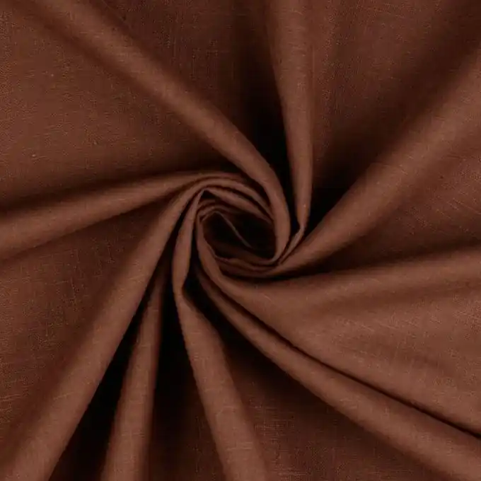 Heute Kaufen Leinenstoff Braun