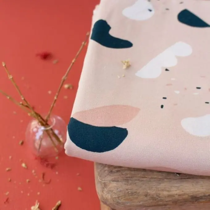 Nur Für Kurze Zeit Viskosestoff Oasis Blush – Atelier Brunette