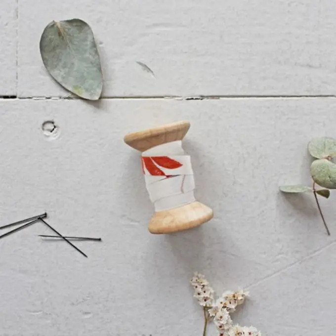 Nur Für Kurze Zeit Schrägband Kreppstoff Viskose Sandstorm off white – Atelier Brunette