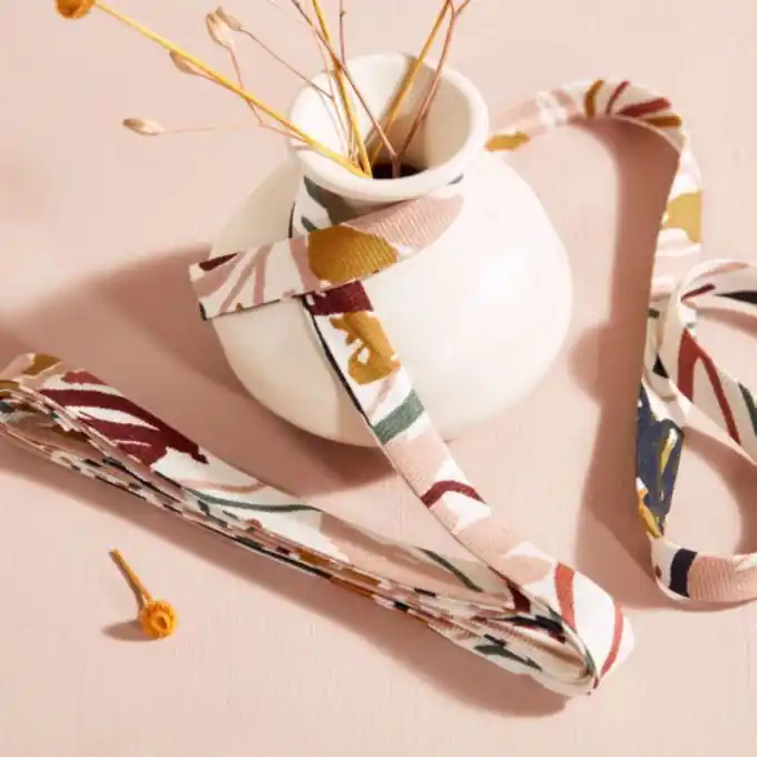 Schrägband Viskosestoff Hilma Off white – Atelier Brunette Super-Preis