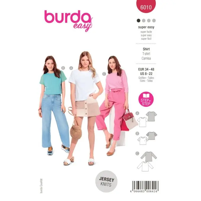 Burda – Grundlegende T-Shirts für Anfänger Exklusiv