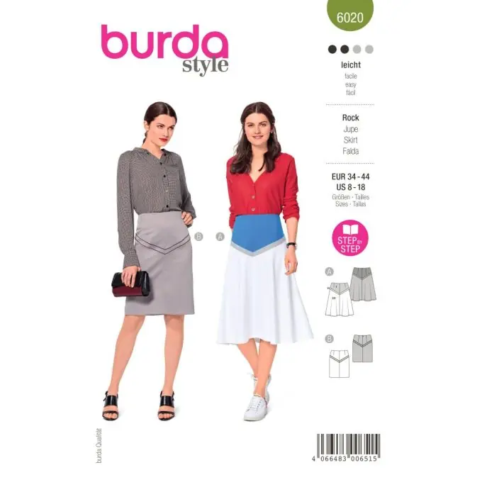 Zwei Röcke mit spitzem Einsatz in Midi- und Knielänge Direktkauf