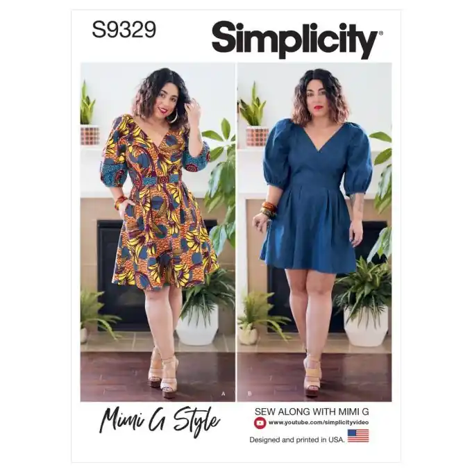 Knallerangebot Schnittmuster Simplicity 9329 Klied 34 bis 52