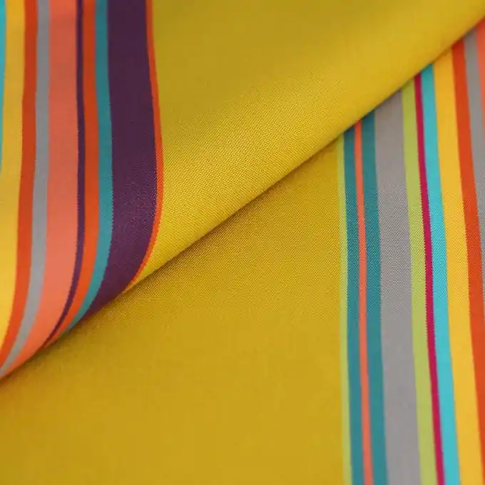 Neue Ware Liegestuhlstoff Pavalas Honiggelb 45cm