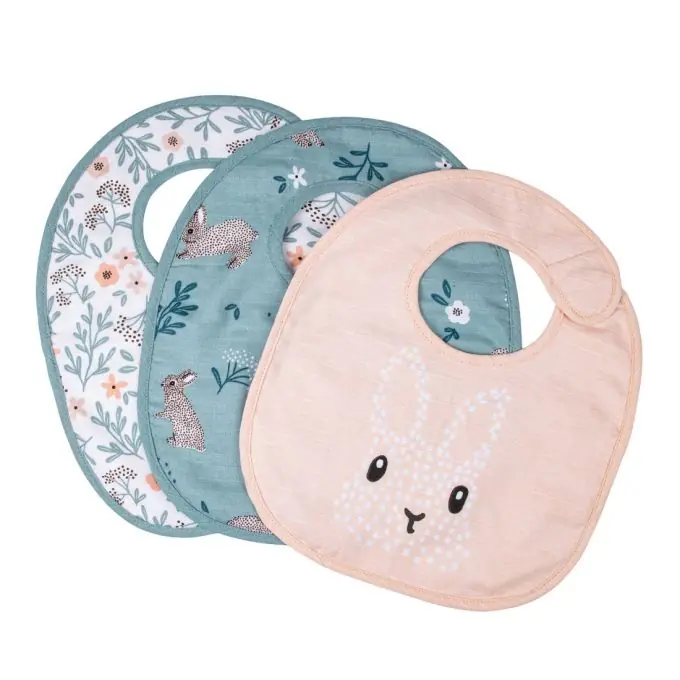 3er Set Lätzchen Hasen Kostenloser Rückversand