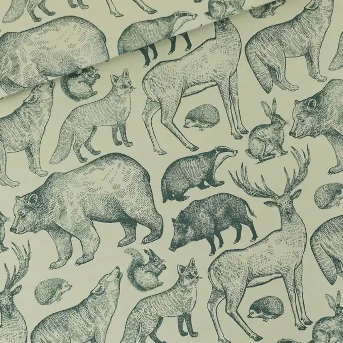 Super-Preis French Terry Acqua Waldtiere – See You At Six