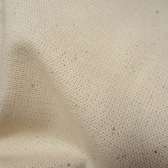 Neu Polsterstoff Baumwolle 150 cm einfarbig Natur