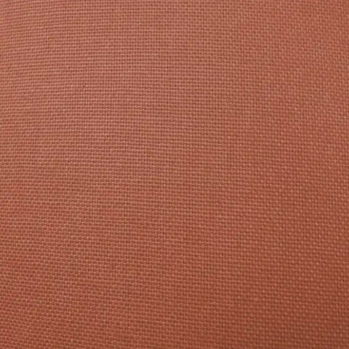 Markenware Polsterstoff Baumwolle 150 cm einfarbig Terrakotta